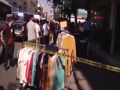 Taksi göndermeyen durağa maytap attı