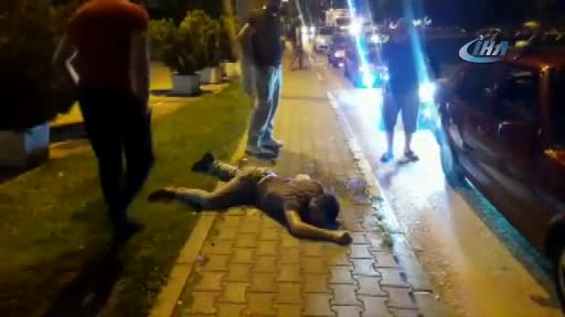 Bursa'da cadde ortasında komaya girdi