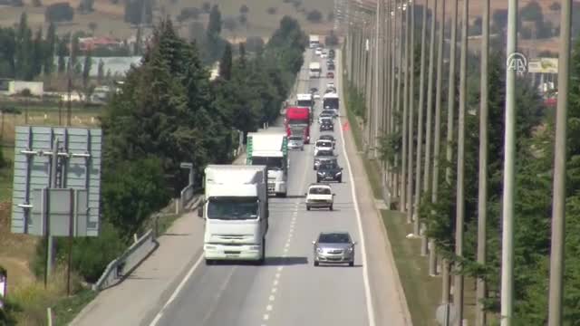 İstanbul-İzmir karayolunda tatil yoğunluğu