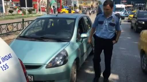 Bursa'da kadın sürücü büyük şok yaşadı!
