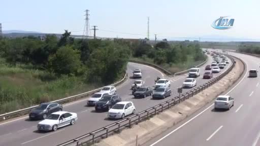 Bursa'da bayram tatili sonrası dönüş çilesi