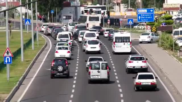 Bayram dönüşü yoğunluğu