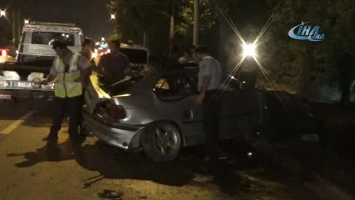 Bursa'da aşırı alkol kazaya neden oldu: 1 ölü, 1 yaralı