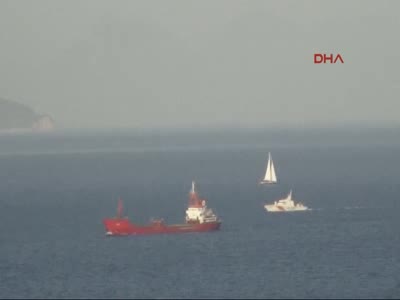 Türk bayraklı gemiye Yunan sahil güvenliği uyarı ateşi açtı -2