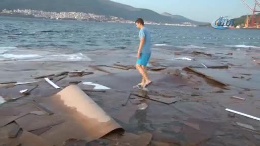 Bursa sahillerinde çevre felaketi!