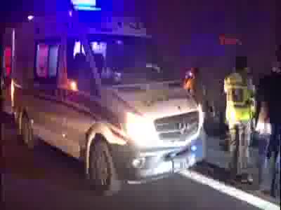 Bursa'da feci kaza: 2 ölü, 16 yaralı