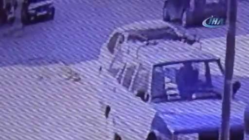 Bursa'da yaşlı adamın ağır yaralandığı kaza güvenlik kamerasında