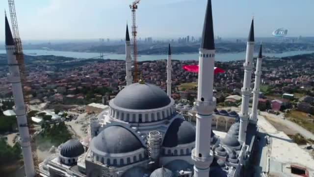 Tam 1453 metrekare: Havadan böyle görüntülendi