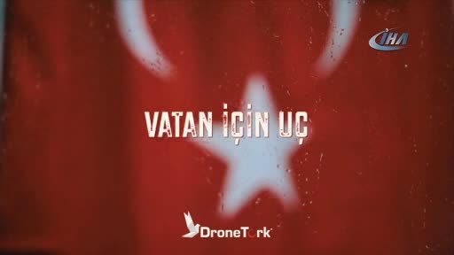 Bursa'da drone'lar vatan için uçtu