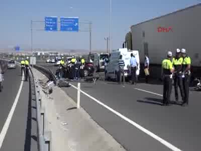 Kayseri'de feci kaza: 4 ölü