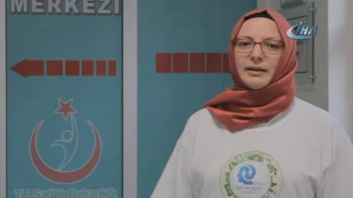 Bursa'da sağlıkçılar çektikleri kliple felce dikkat çekti