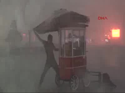 Taksim'deki simitçi yaşananları anlattı