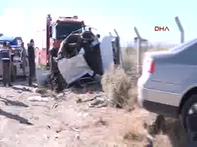 Kahramanmaraş'ta katliam gibi kaza: 4 ölü, 3 yaralı