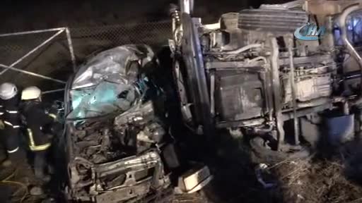 Bursa'da 4 kişinin öldüğü kazada sürücü ifade veremedi