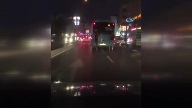 Patenli gençlerin tehlikeli yolculuğu kamerada