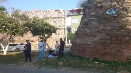 Bursa'da 13 metrelik burca çıkan çocuk yere çakıldı