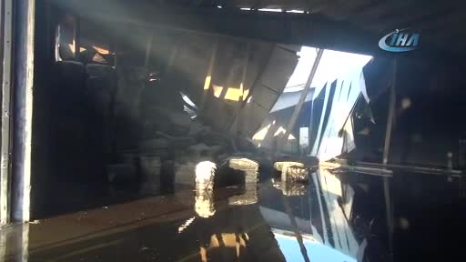 İplik fabrikasındaki yangın kontrol altına alındı