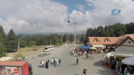 Bursa Uludağ, yerli ve yabancı turistlerin yazın da gözdesi