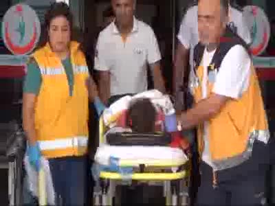 Bursa'da merdiven boşluğuna düşen çocuk ağır yaralandı