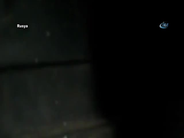 Hayatına mal olan kazadan bir saniye öncesi