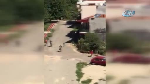 Bursa'da sahibinin elinden kurtuldu, bir saat kovalattı