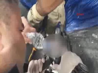 2 yaşındaki çocuk elini kıyma makinesine kaptırdı