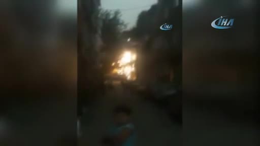 Bursa'da elektrik telleri bomba gibi patladı mahalleli ölümden döndü