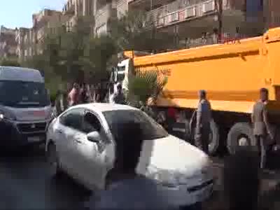 Hafriyat kamyonu faciası: 1 ölü, 2 yaralı