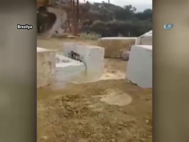 Beton blokların içinde uyuşturucu sevkıyatı