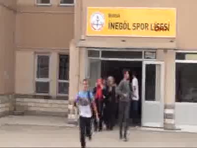 Bursa'da nefes kesen tatbikat