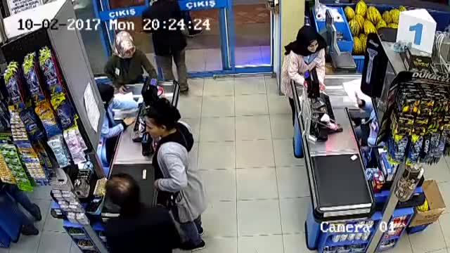 Tırnakçılar kameraya yakalandı