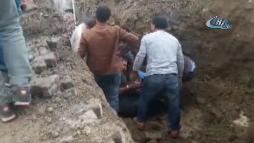 Bursa'da göçük bir işçi hayatını kaybetti