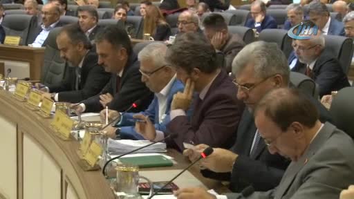 Bursa'da istifadan sonra ilk meclis toplantısı