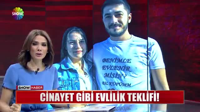 İzmir'de 'cinayet gibi' evlilik teklifi