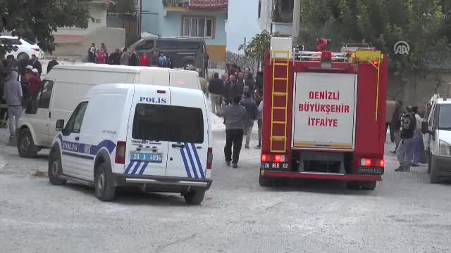 Denizli'de evde patlama: Yaralılar var