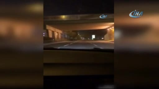 Bursa'da ters şeritten ilerleyen sürücü faciaya yol açıyordu
