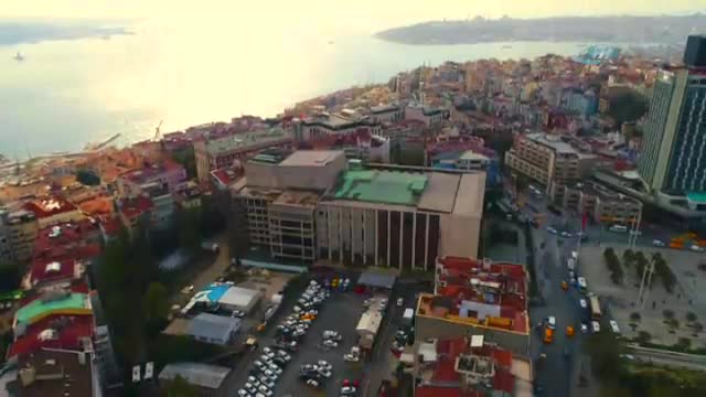 AKM yıkılmadan önce son kez havadan görüntülendi
