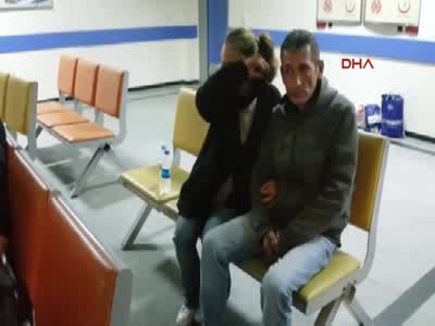 Çorlu'da çocuklarının evden attığı çift, hastaneye sığındı