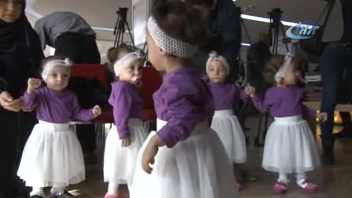 Bursa'nın beşizleri 21 aylık oldu!