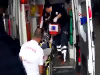 Bursa'da inşaattan düşen usta ağır yaralandı!