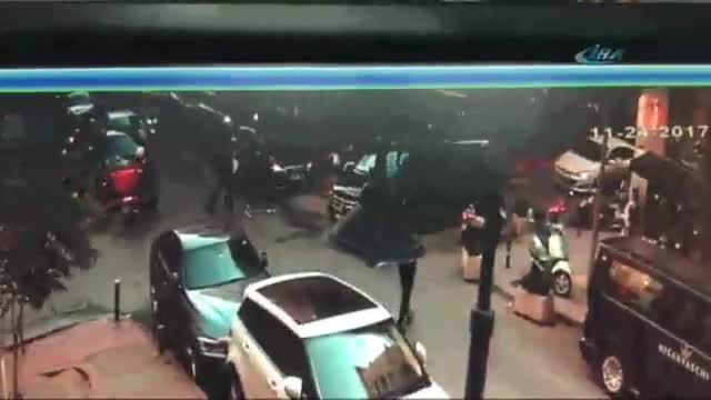 Nişantaşı'nda kadına lüks minibüs çarptı