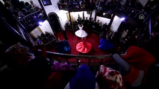 Bursa'da Karabaş-i Veli Tekkesi'nde Mevlit Kandili