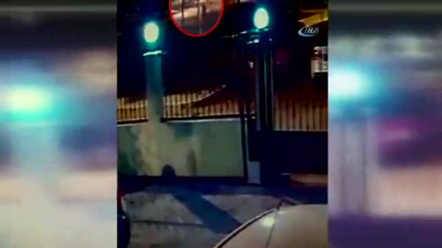Parktaki infaz güvenlik kamerasında!