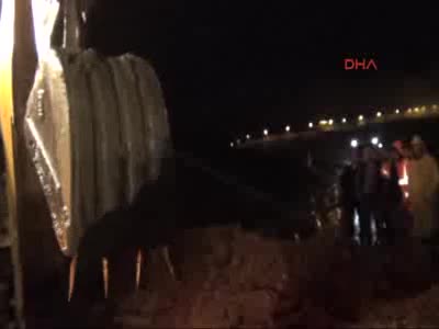Bursa'da İnegöl-Yenişehir karayolunda çökme