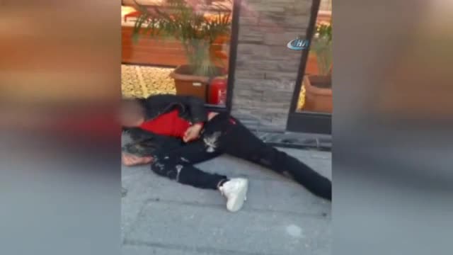 İstanbul'da 'bonzai' krizleri kamerada