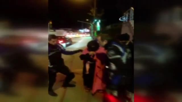 Dilencinin 'bebeğim var' yalanına suç üstü