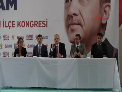 Başbakan Yardımcısı Çavuşoğlu Bursa'da Karacabey İlçe kongresine katıldı