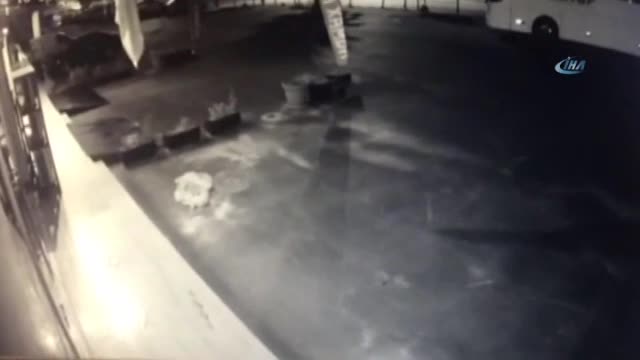 Saldırganın filmleri aratmayan kaçışı!