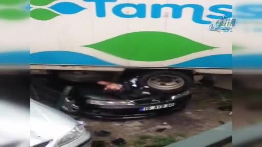 Bursa'da kazada can pazarı yaşandı