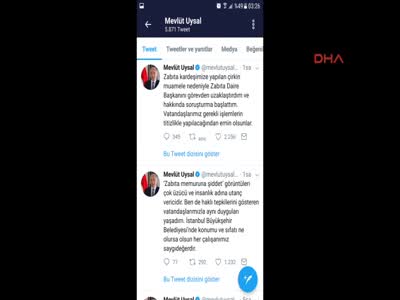 İBB Başkanı Uysal: Zabıta Daire Başkanını görevden uzaklaştırdım